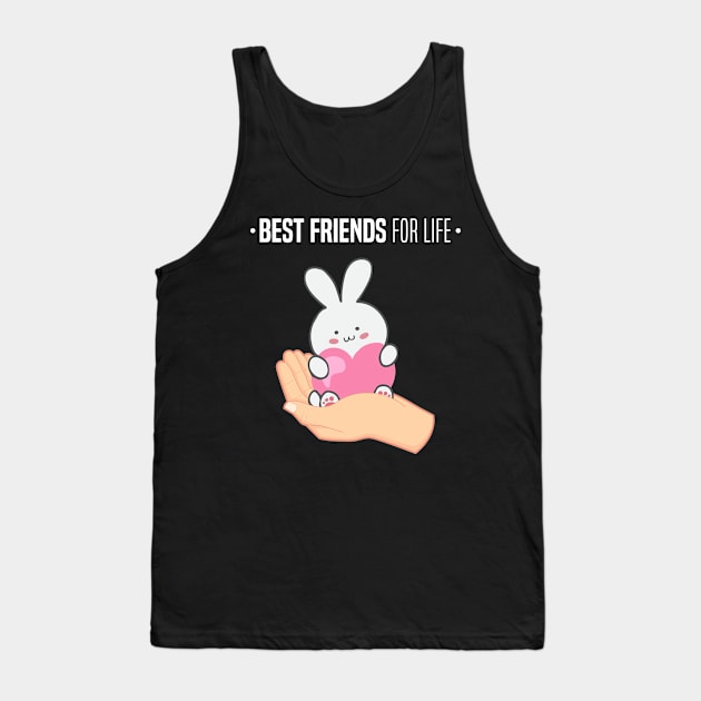 Bunny Best Friends For Life - Gift Friends Forever BFF Tank Top by giftideas